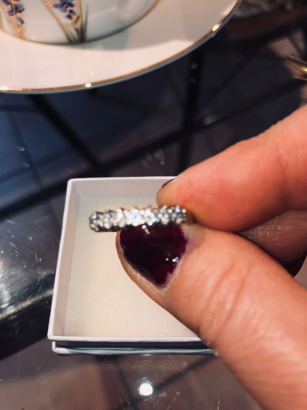 Ringe: Alliance Ring mit Diamanten – Gebraucht aus Jona von Balticwomen 2