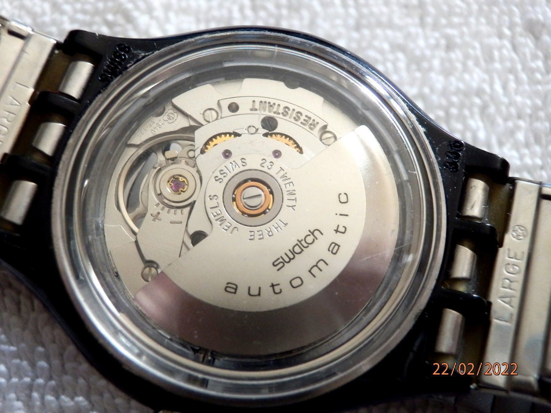 Swatch Orologi: Swatch 1992 Automatic, die Uhr läuft – Usato da Ueberstorf venduto da dinbau 4