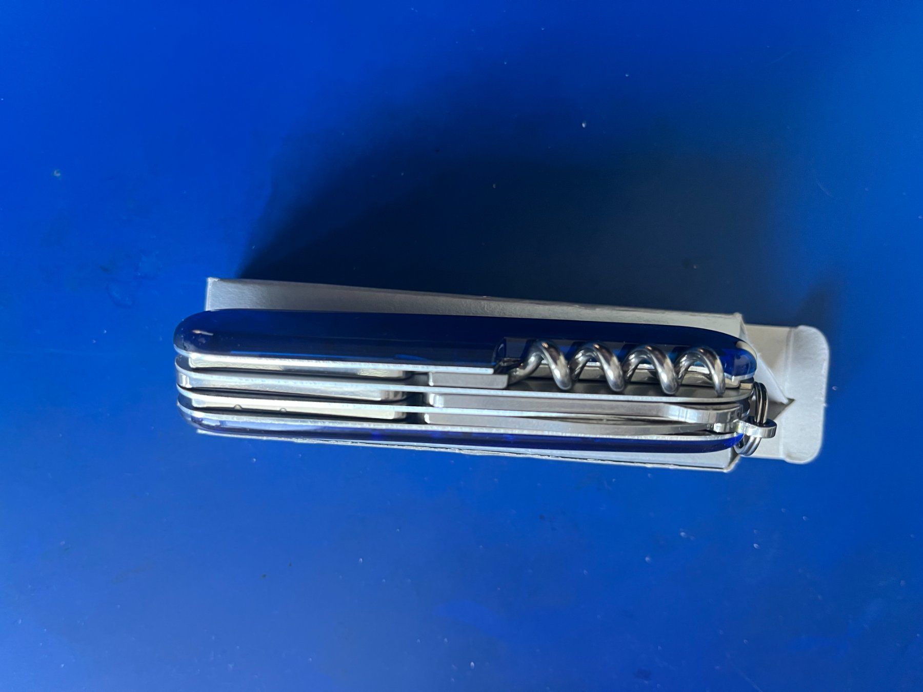 Victorinox Coltelli tascabile: Neues Victorinox Climber blau transp. – Nuovo e nell'imballaggio originale da Dintikon venduto da Redgar58 4