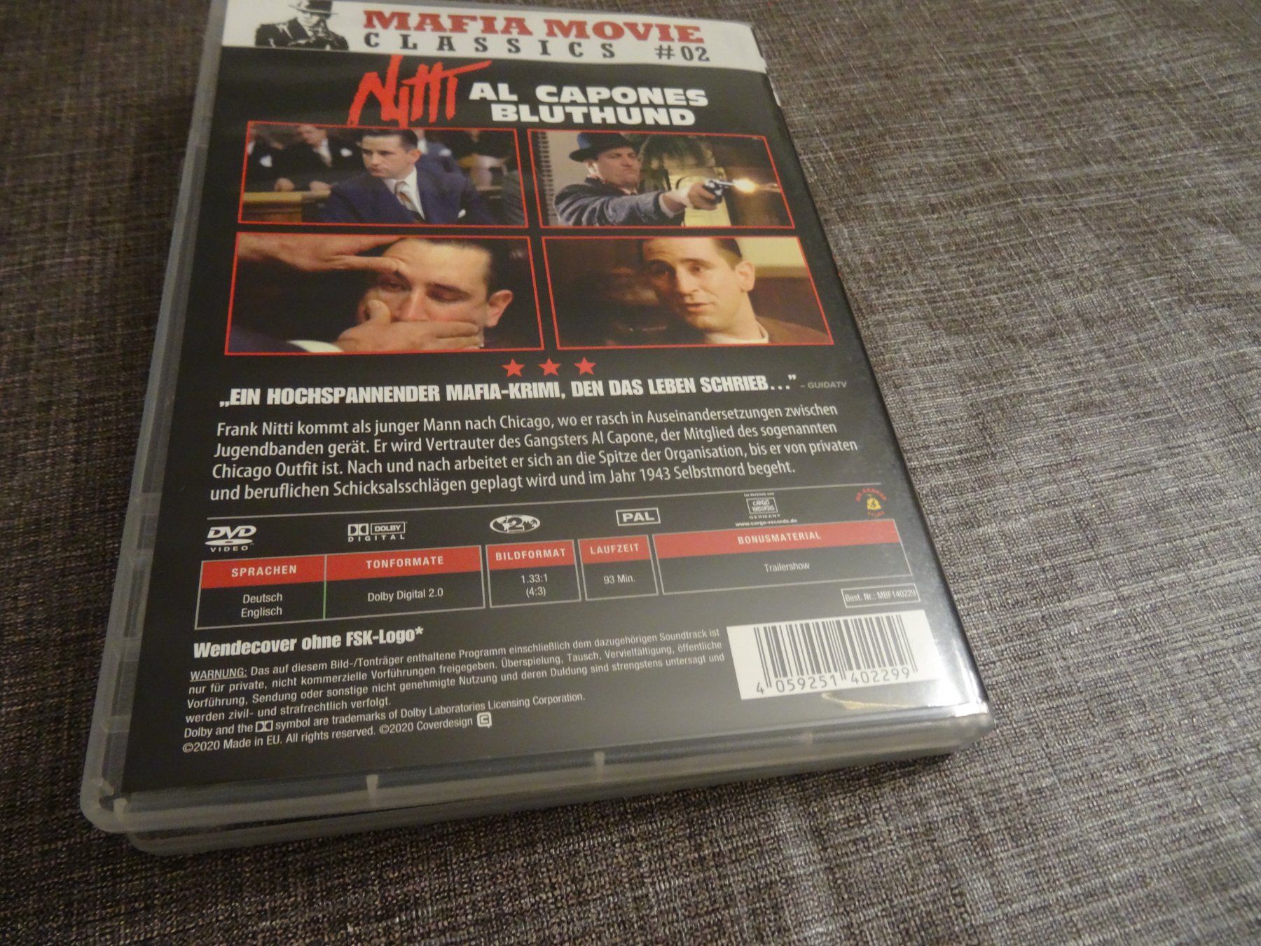 Alle DVDs: DVD Nitti Al Capones Blutund Mafia Classics #02 – Gebraucht aus Olten von Disc-Verkauf 2