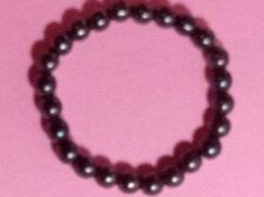 echt hemetiet,,,,glanzig,,armband