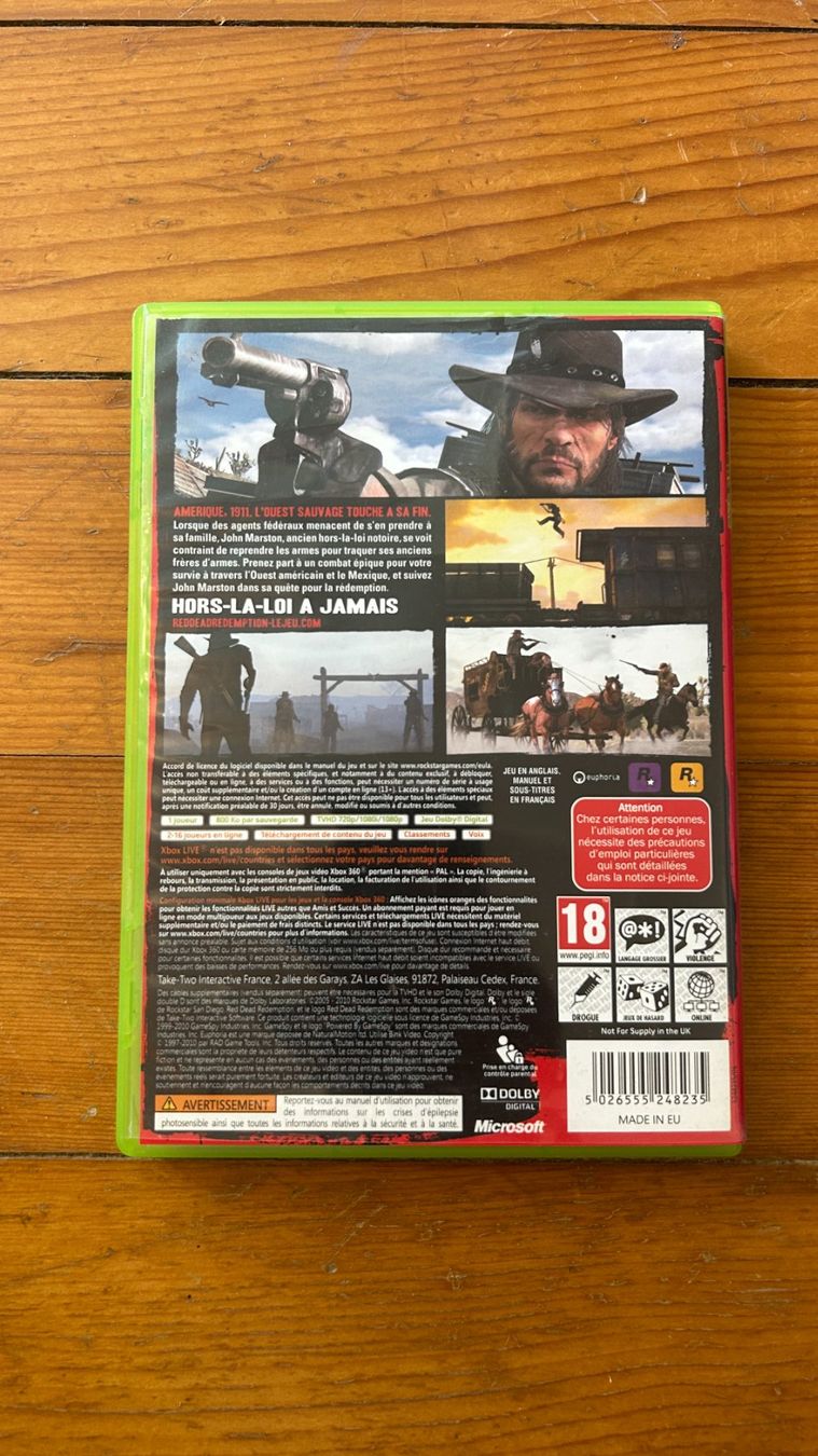 Microsoft Giochi: Red Dead Redemption | Xbox 360 | Fr – Usato da Alle venduto da protokollstudio 1