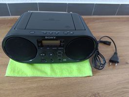 Sony ZS-PS558B CD DAB+ FM USB Boombox Top Zustand