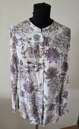 Damen Bluse mit Blumenmuster guter Zustand