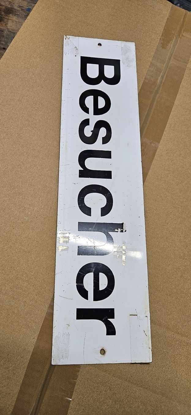 Insegne: Besucher Parkplatz Schild – Usato da Baar venduto da Vel...Baar45 3