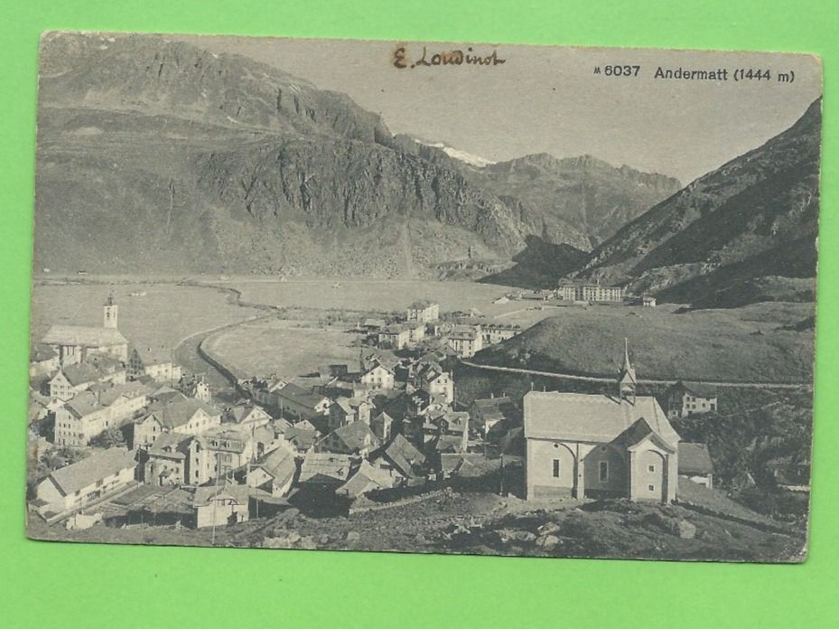 Ansichtskarten: Andermatt – Gebraucht aus Zürich von t24_de