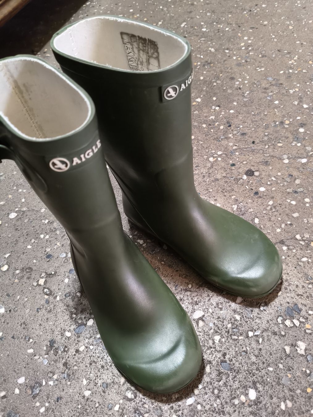 Schuhe für Jungen: Bottes Aigle vert taille 31 bon état – Gebraucht aus Lausanne von pah_t97n 1