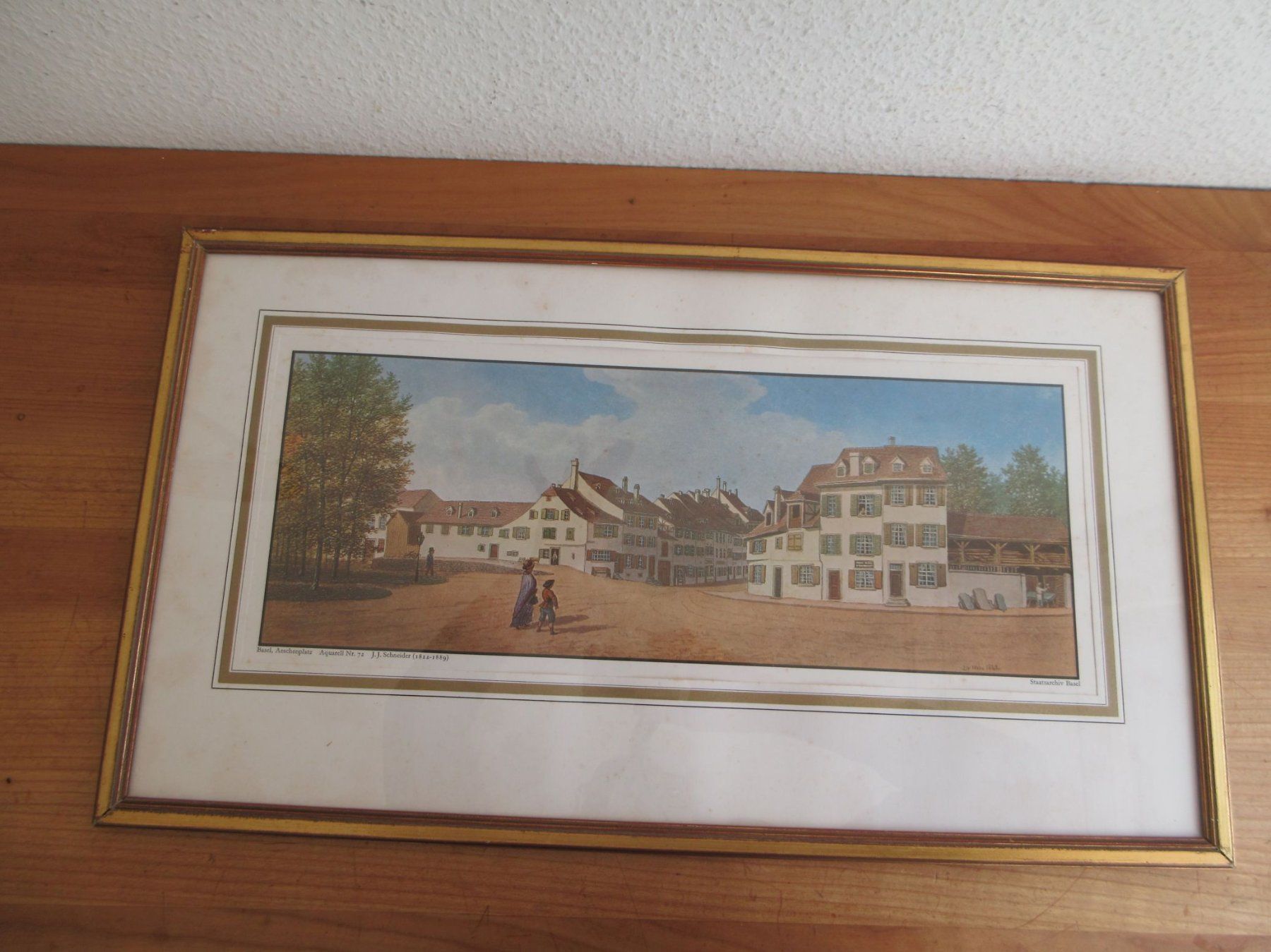 Foto & Immagini: Alte Reproduktion Basel Aeschenplatz – Usato da Binningen venduto da tempipassati