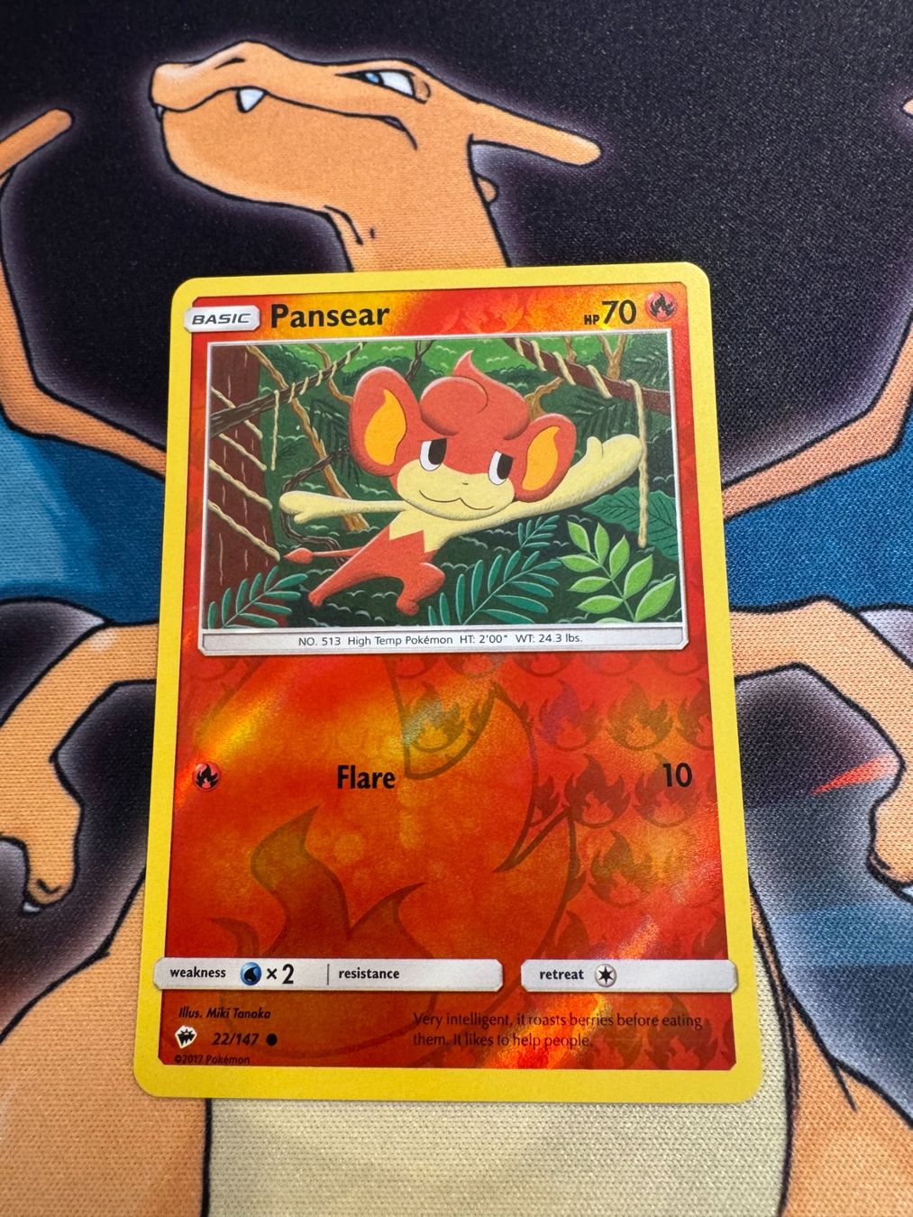 Pokémon Carte collezionabili: Pansear (BUS 22) - Reverse Holo - Burning Shadows – Nuovo (secondo la descrizione) da Bülach venduto da Pfrenzel