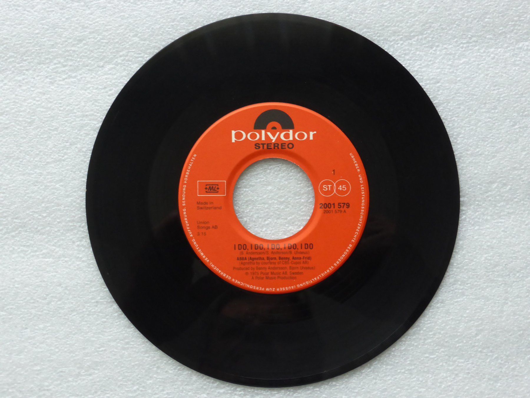 Schallplatten: Vinyl Single   ABBA – Gebraucht aus Küssnacht am Rigi von Mondkinder 1