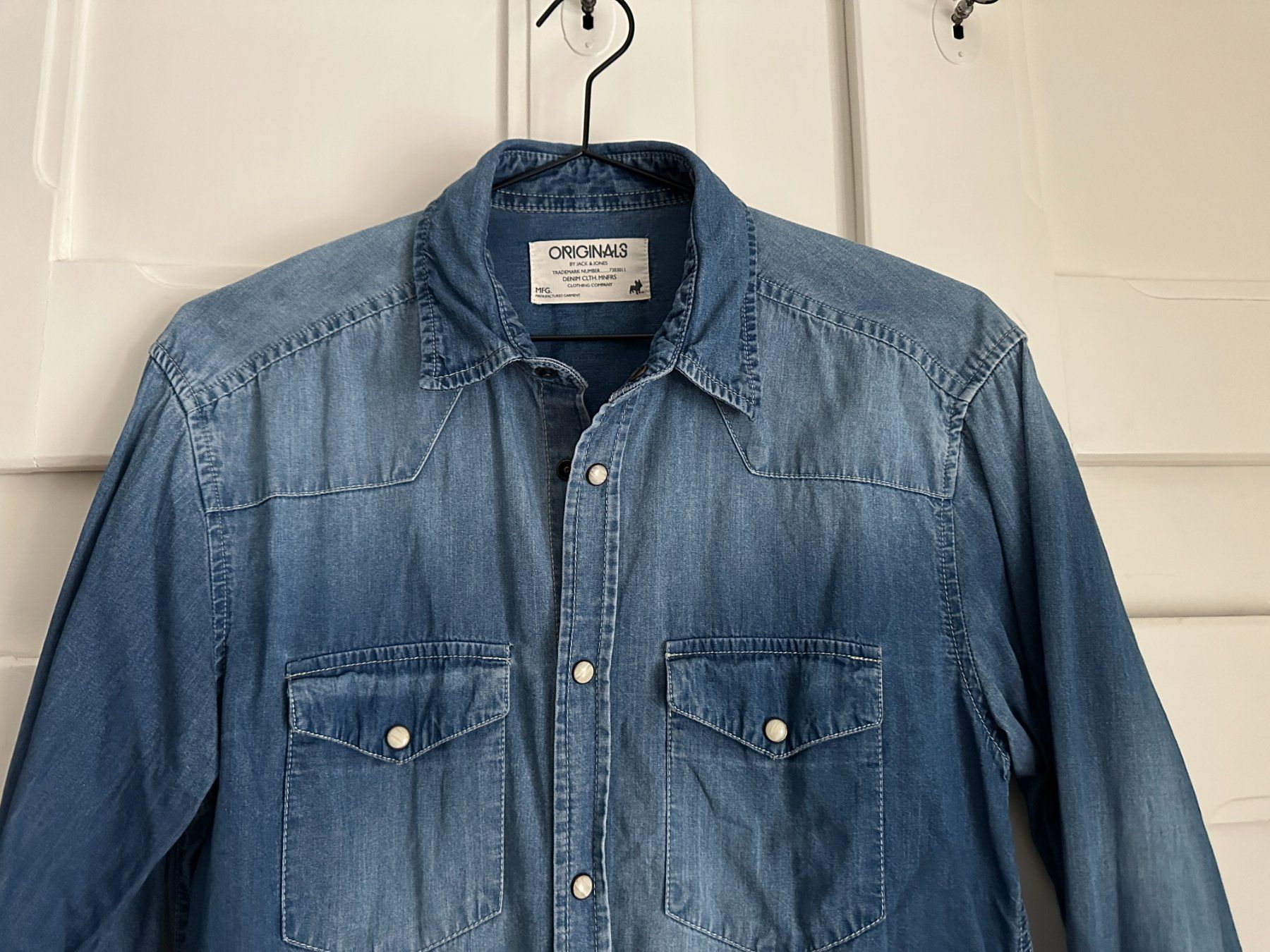 Camicie: JACK & JONES - Jeanshemd blau S – Usato da Zürich venduto da Diazaio 1