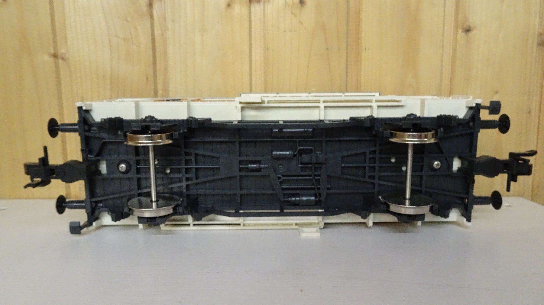 Märklin Modellini di ferrovie: Steif Güterwagen Märklin Spur 1 – Nuovo e nell'imballaggio originale da Wetzikon ZH venduto da Hlukas 1