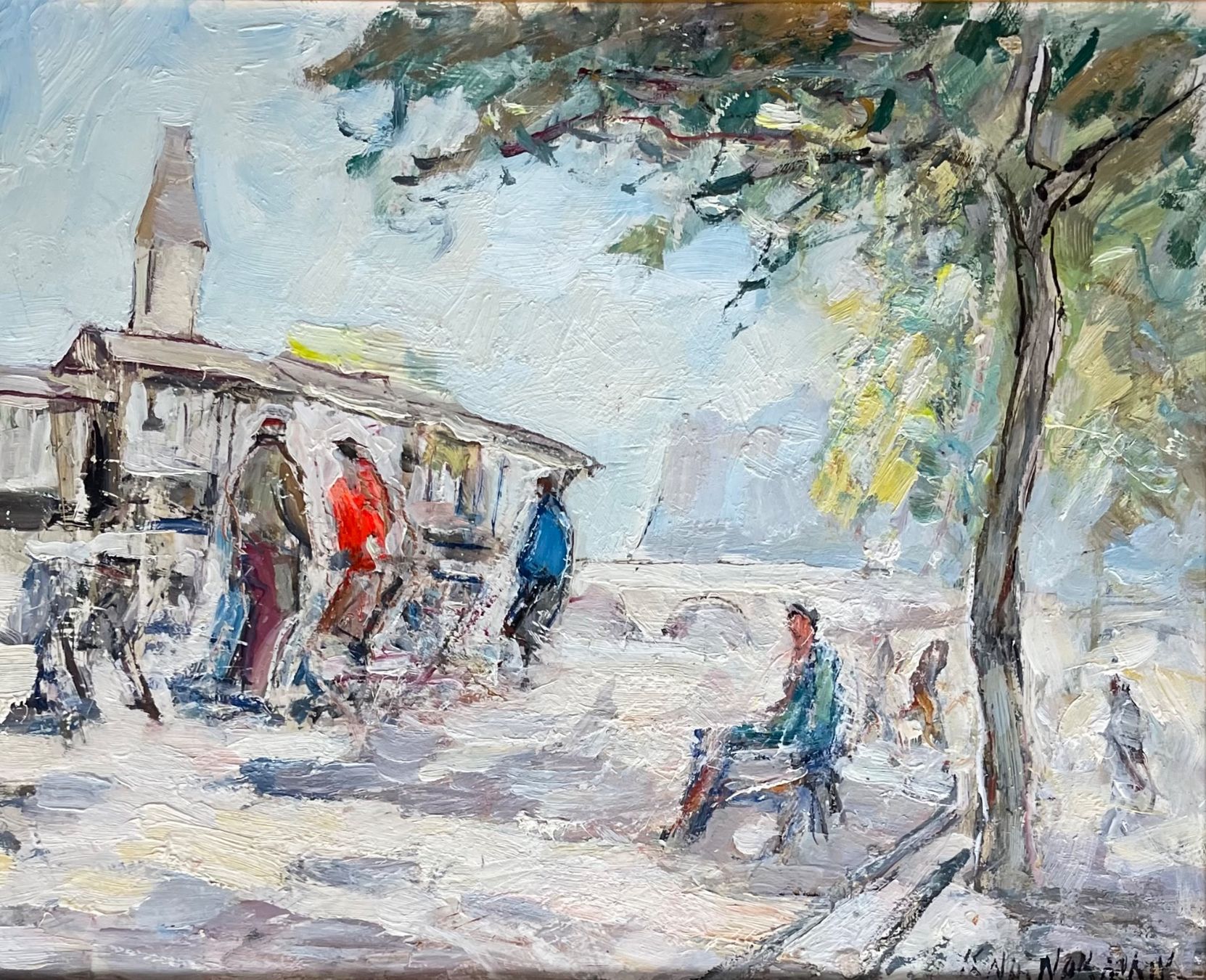 Tableaux: Knut Norman (1896-1977) – D'occasion à Grosshöchstetten par Perle1951 1