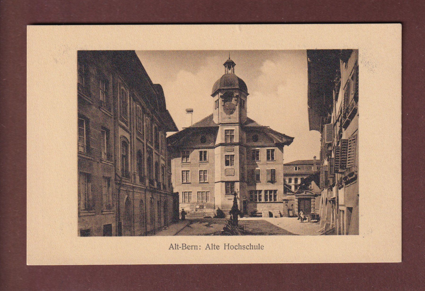 Cartoline postali: BERN - Herrengasse - Alte Hochschule – Usato da Pully venduto da nicecards-shop