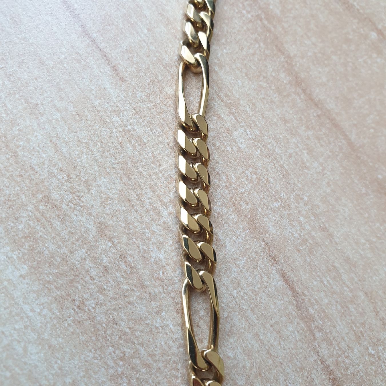 Catenine: Massive Täuschend Echte Modeschmuck Edelmetall Gliederkette  – Nuovo (secondo la descrizione) da Winterthur venduto da katzen07 2