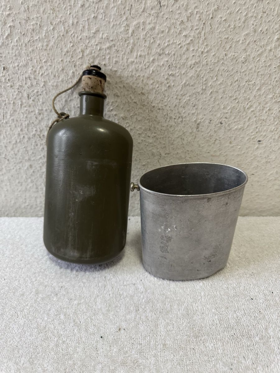 Schweizer Armee Borracce & Thermos: Militär Trinkflasche – Usato da Lenzburg venduto da Meister_k 2