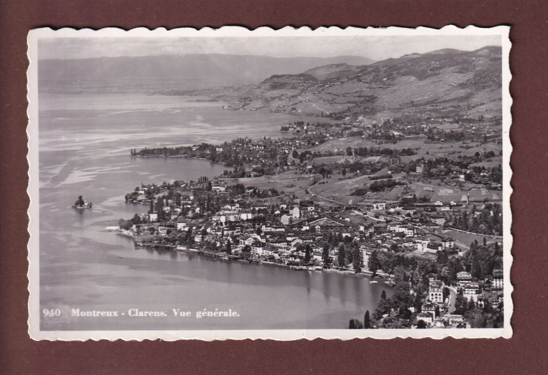 Ansichtskarten: MONTREUX et Clarens – Gebraucht aus Pully von nicecards