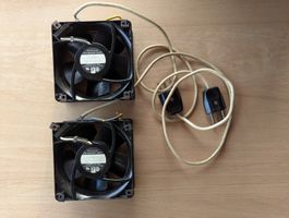2x 1 Stk. Lüfter PAPST TYP 4658 N 220V/230V Kühlung