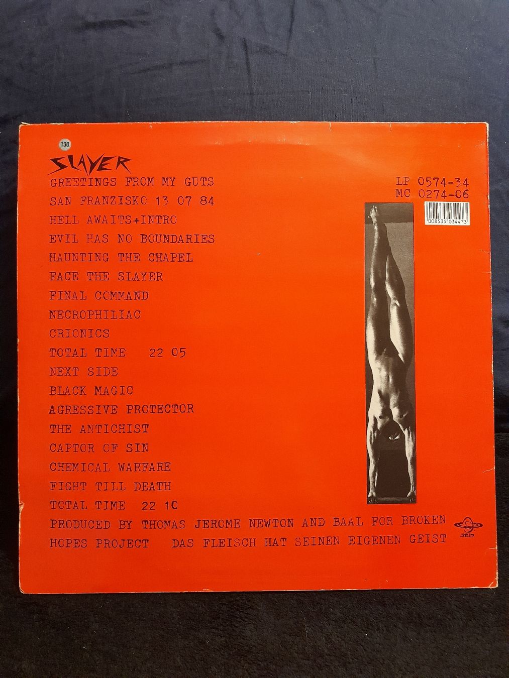 Dischi in vinile: slayer vinyl Schallplatte topzustand  – Nuovo (secondo la descrizione) da oekingen venduto da beauty1964 1