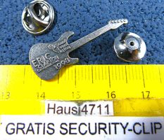 ERIC CLAPTON VW SPONSOR TOUR 98 E-GITARRE PIN SECURITY-CLIP