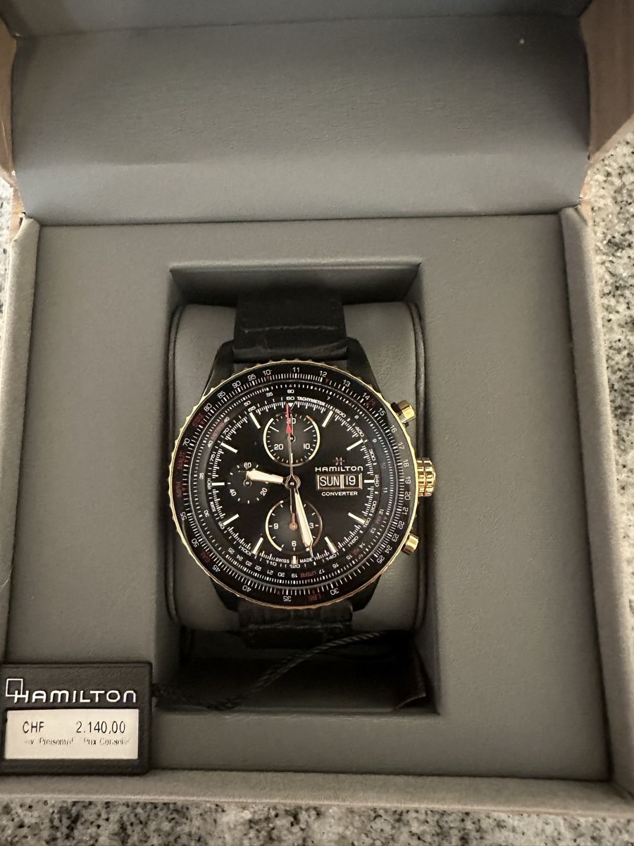 Hamilton Orologi: Hamilton Khaki Aviation Converter Auto Chrono – Usato da Emmenbrücke venduto da Tschosch 1