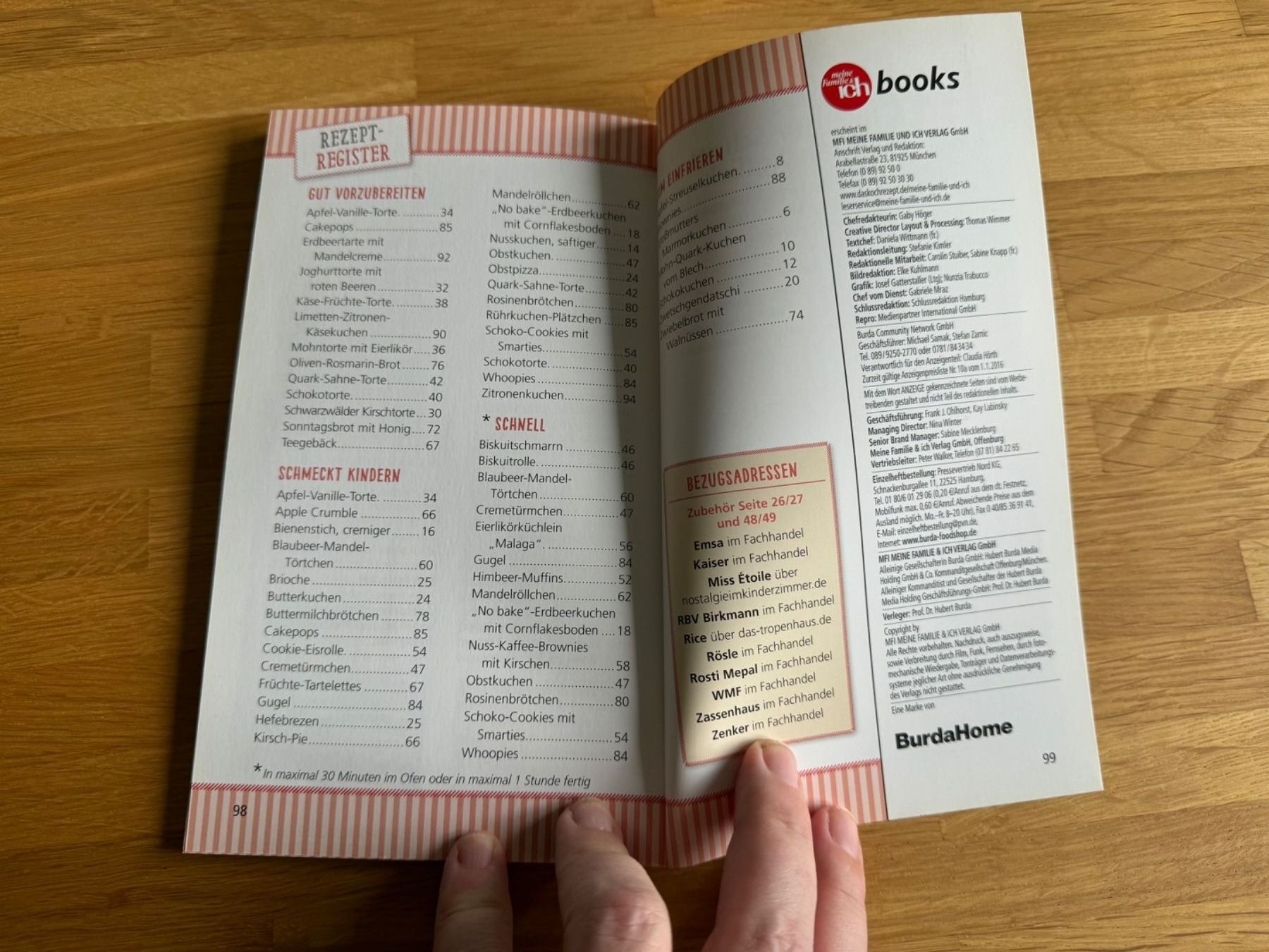 Libri: "Das kleine Backbuch" - 44 Rezepte – Usato da Neukirch (Egnach) venduto da muolen 3