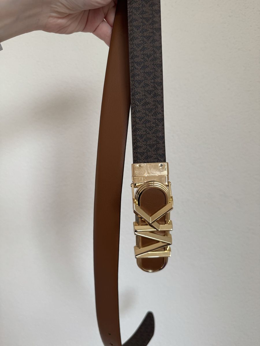 Michael Kors Cinture: Wendbarer Edler Michael Kors Gürtel mit Logo-Muster – Nuovo (secondo la descrizione) da Spreitenbach venduto da TheStyleAtelier 2