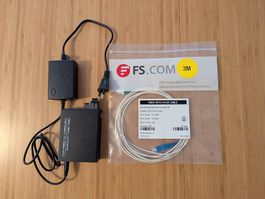 Fiber Media Converter  FTTH (Glasfaser) zu Gigabit-Ethernet