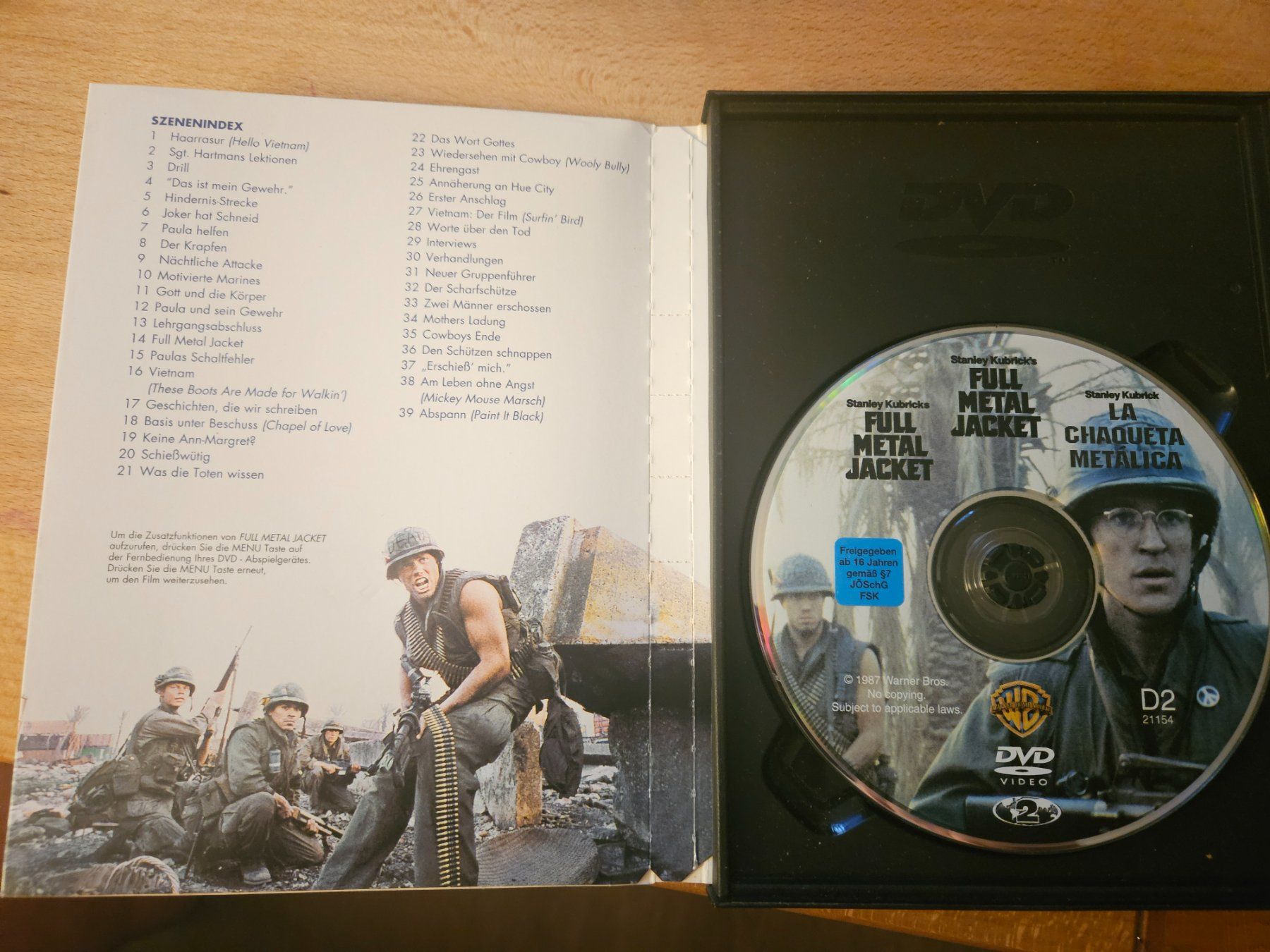 Tutti i DVDs: Full Metal Jacket – Usato da Reinach BL venduto da Vrenyk 2