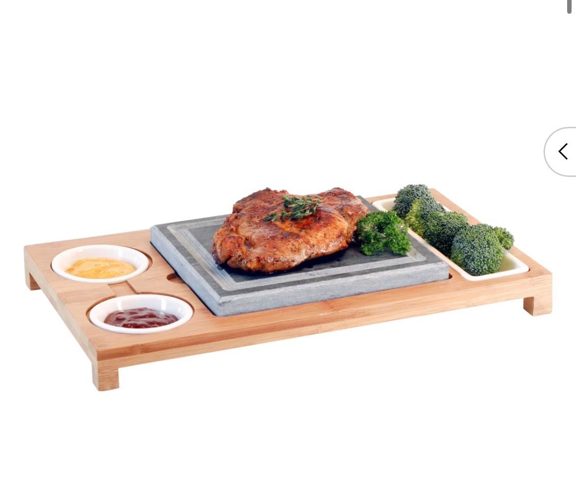Set di piatti: Crofton Hot Stone Set – Nuovo e nell'imballaggio originale da Zürich venduto da Bojko 1