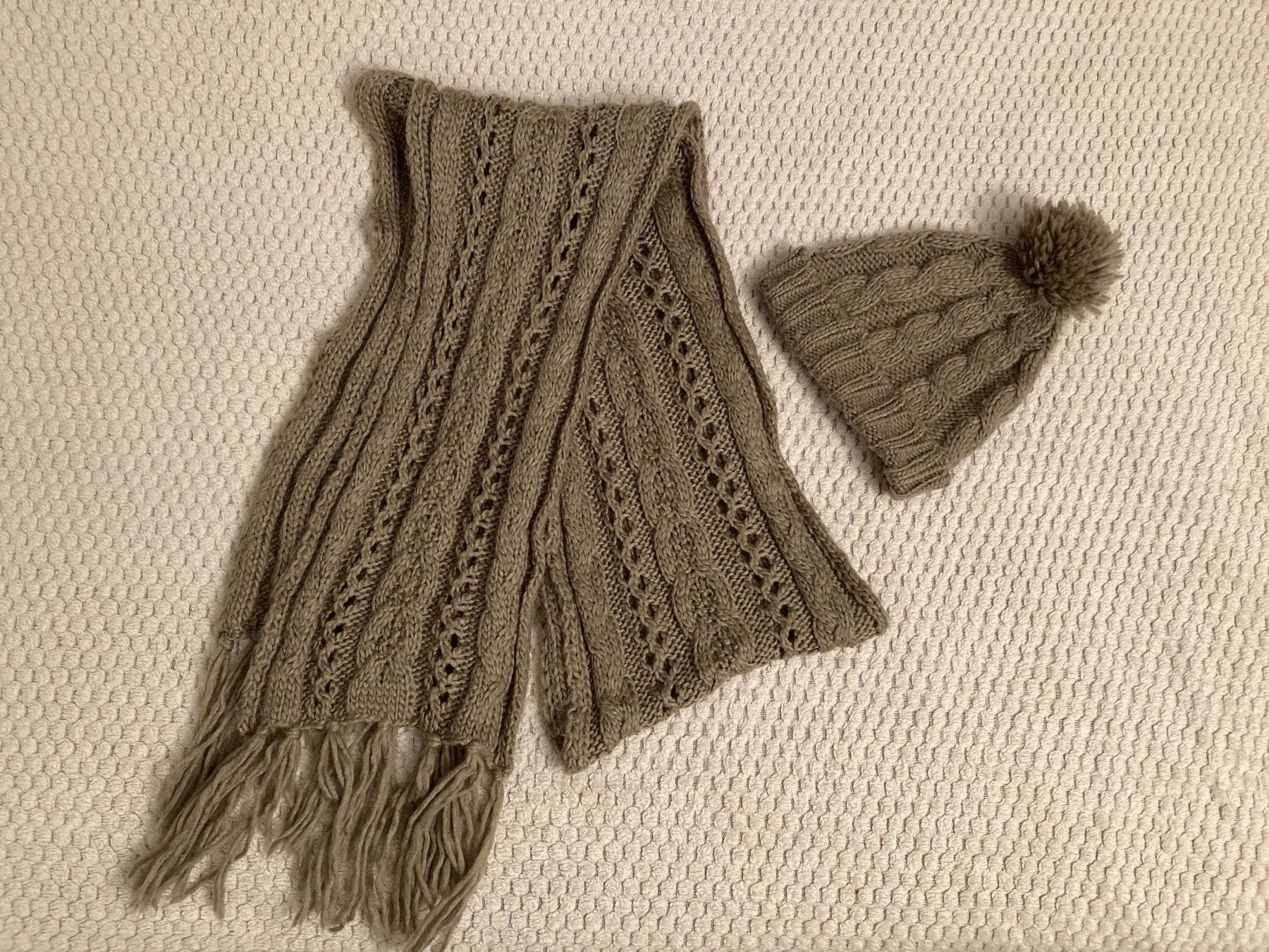 La Redoute Foulard & Sciarpe: Woll Mütze und Woll Schal Set – Usato da Küsnacht ZH venduto da PLZoll