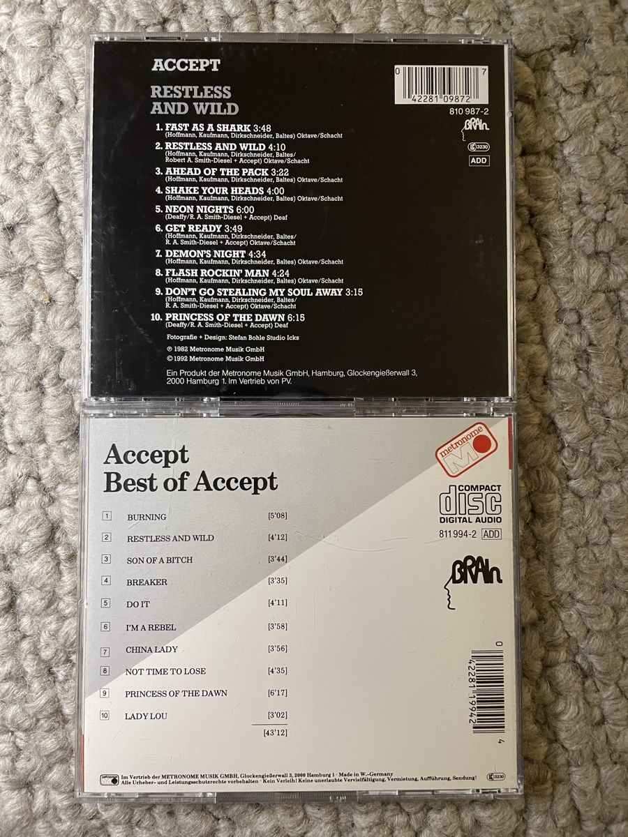CD: 2x Accept – Nuovo (secondo la descrizione) da Reinach AG venduto da trigger7811 2