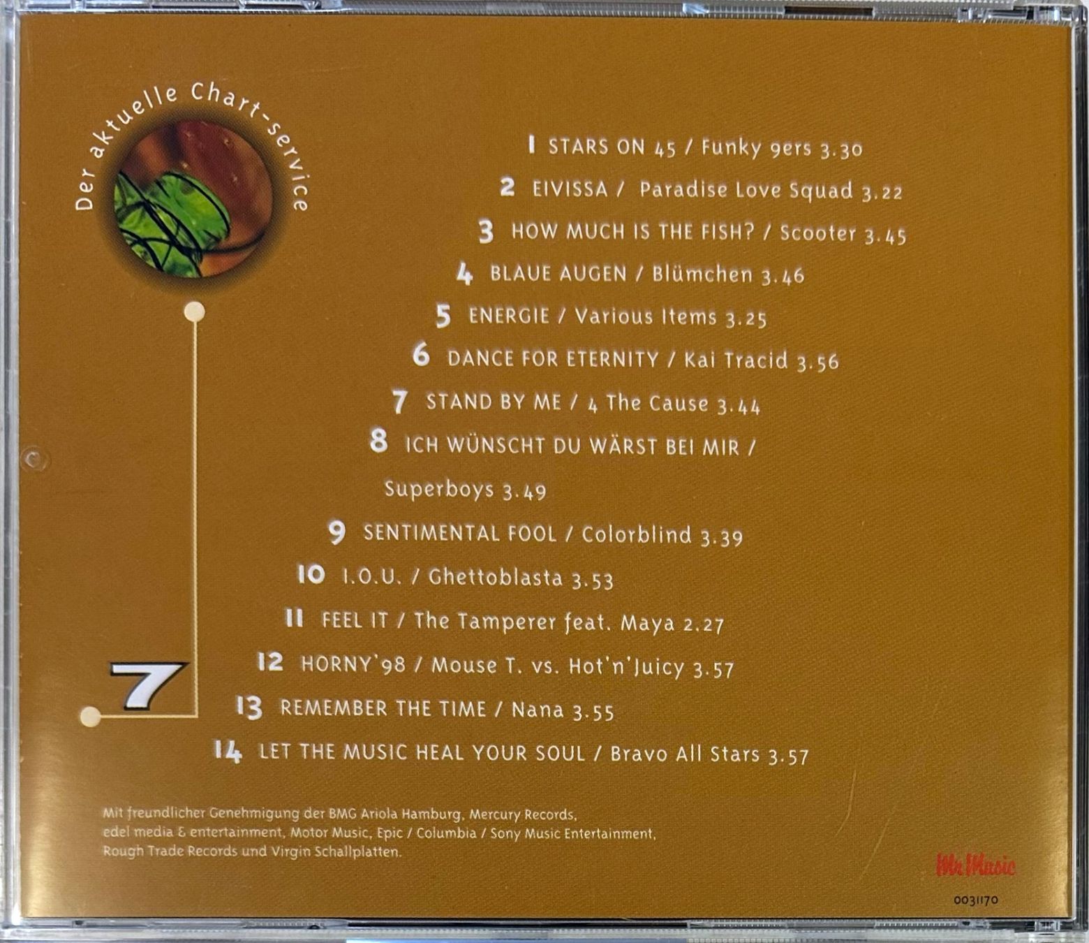 CD: Chart Hits Vol. 7 – Usato da Martigny venduto da jereq 1