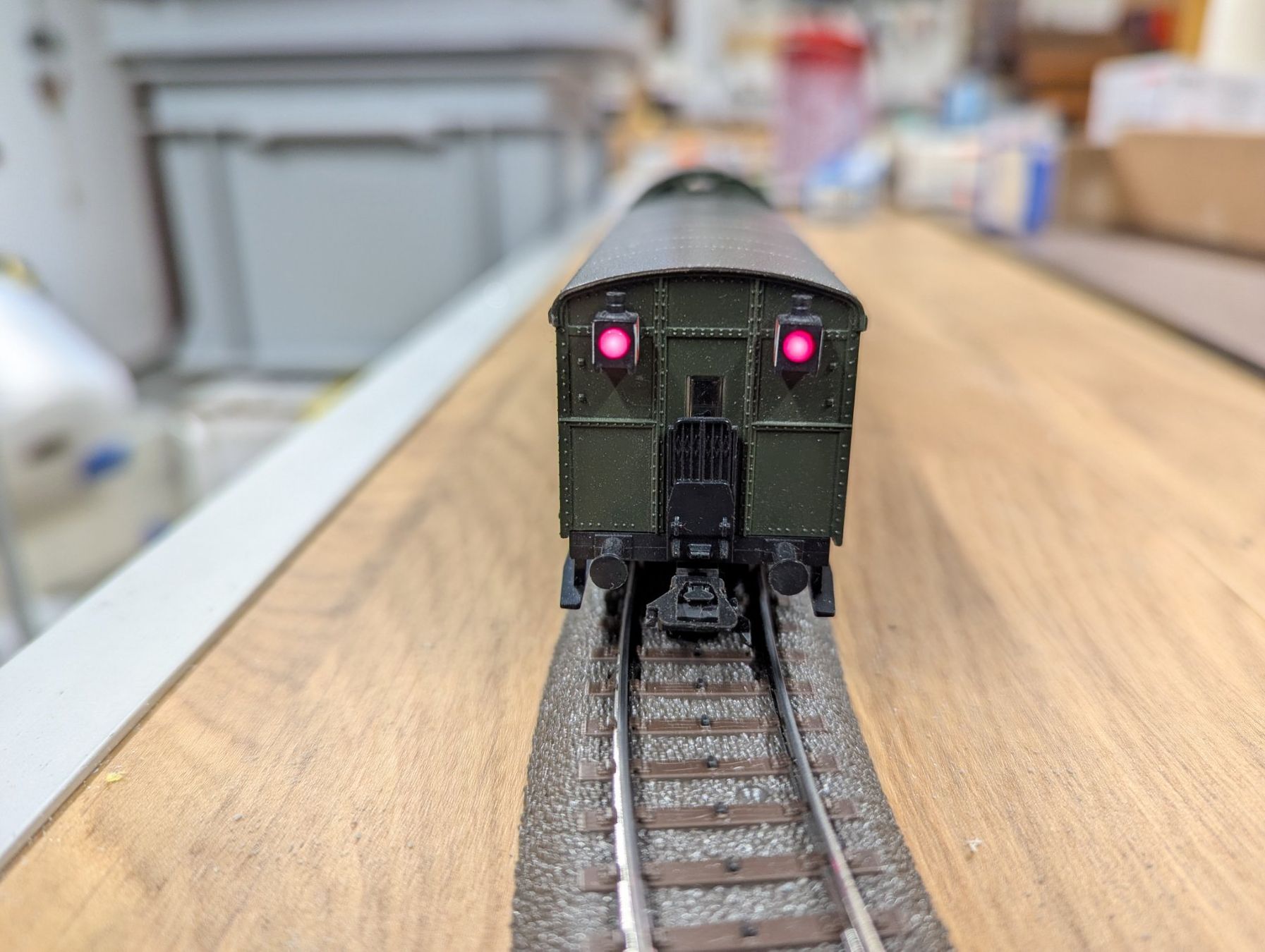 Märklin Modellini di ferrovie: Wagon à bagages DB Märklin HO. – Usato da montcherand venduto da Niollu 8