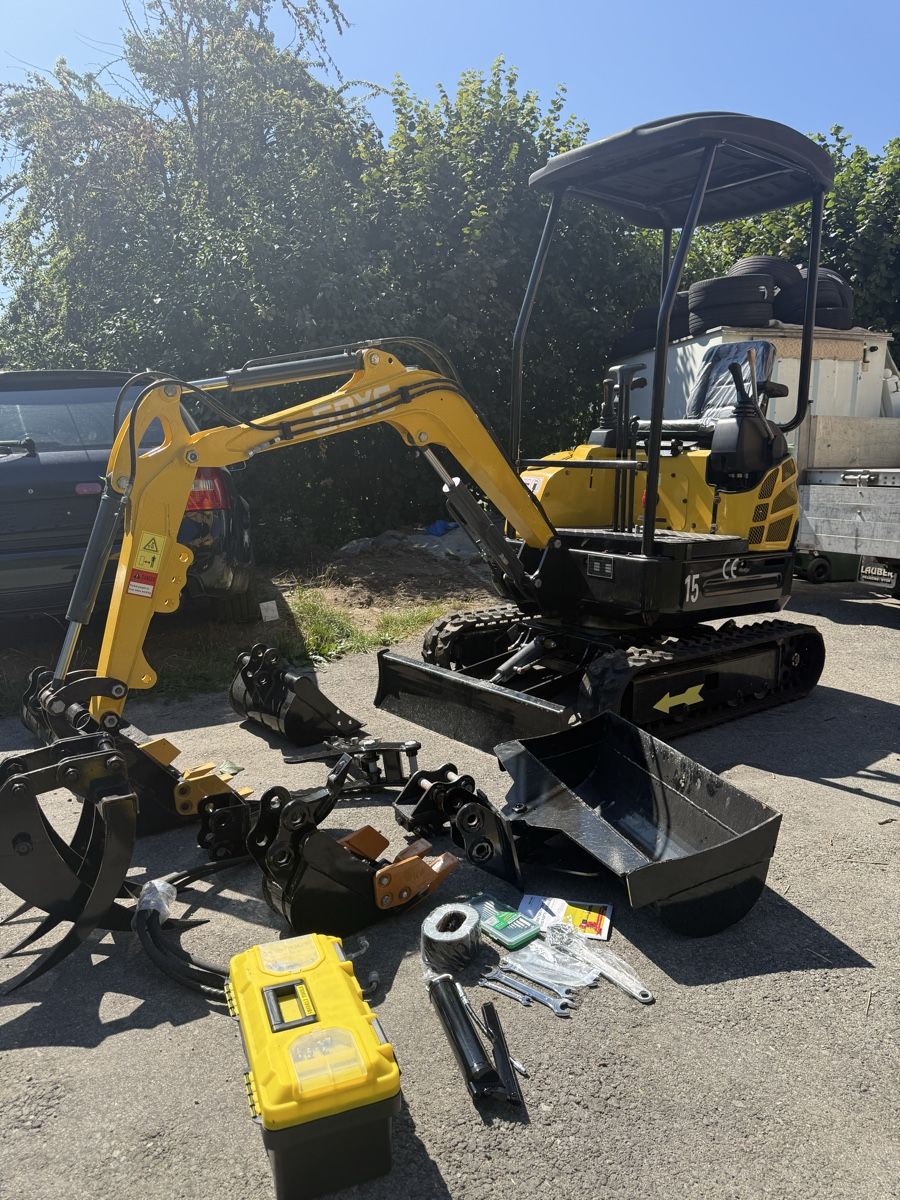 Escavatori: Bagger-Kleinbagger-Raupenbagger AB 1.-CHF NEU – Nuovo (secondo la descrizione) da Lüchingen venduto da chb_8mm8 4
