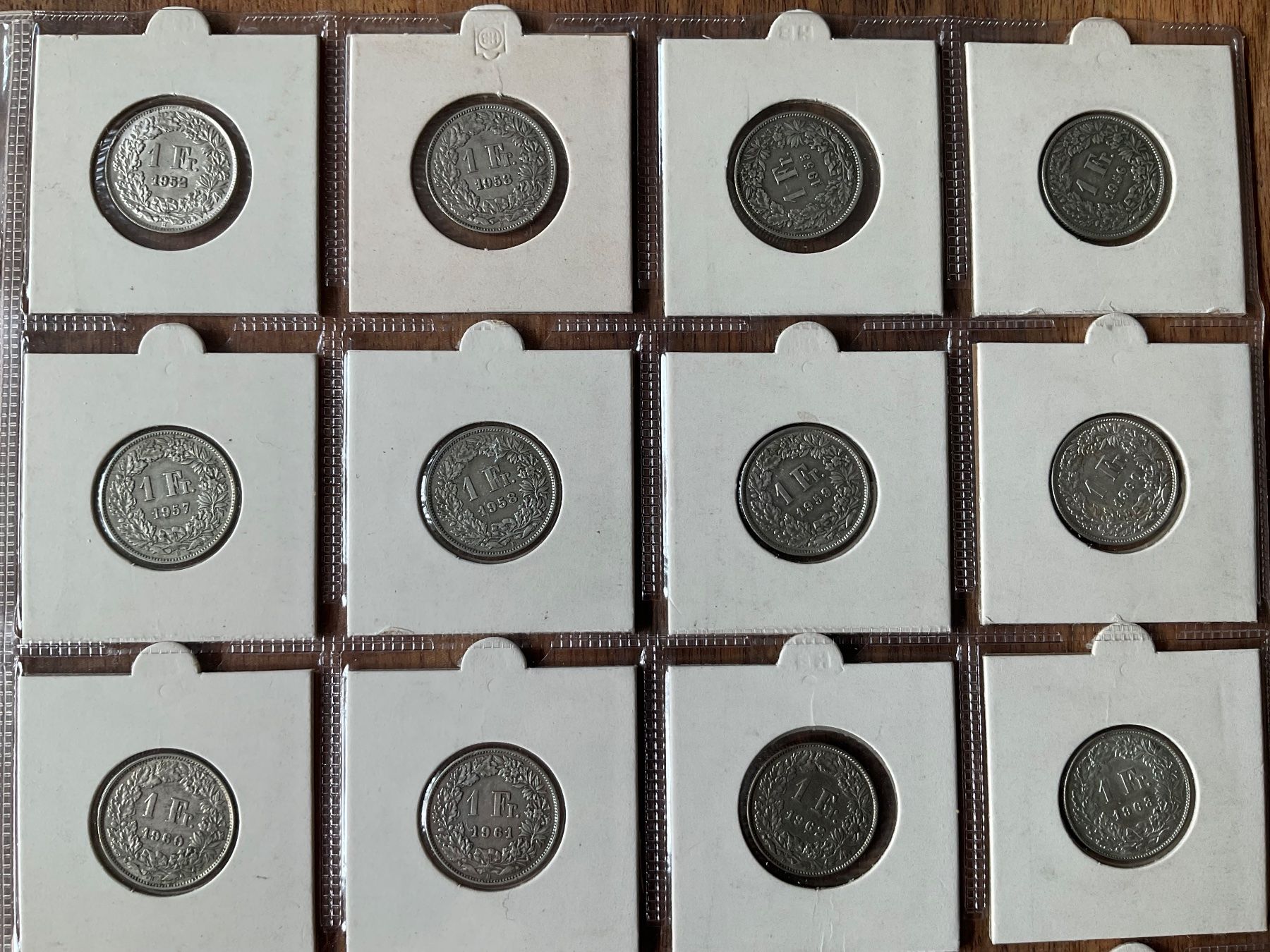 Alle Münzen: 36 Silber Franken 1899-1967 – Gebraucht aus Kreuzlingen von tummetott71 4