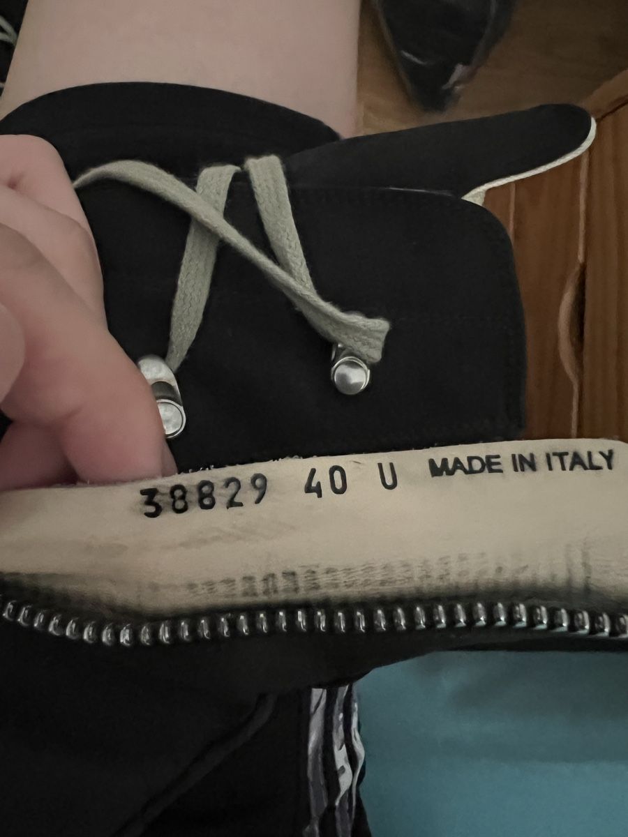 Rick Owens Scarpe da uomo: Rick Owen DRKSHDW hexa Ramones – Usato da St. Gallen venduto da huy_c25h 3