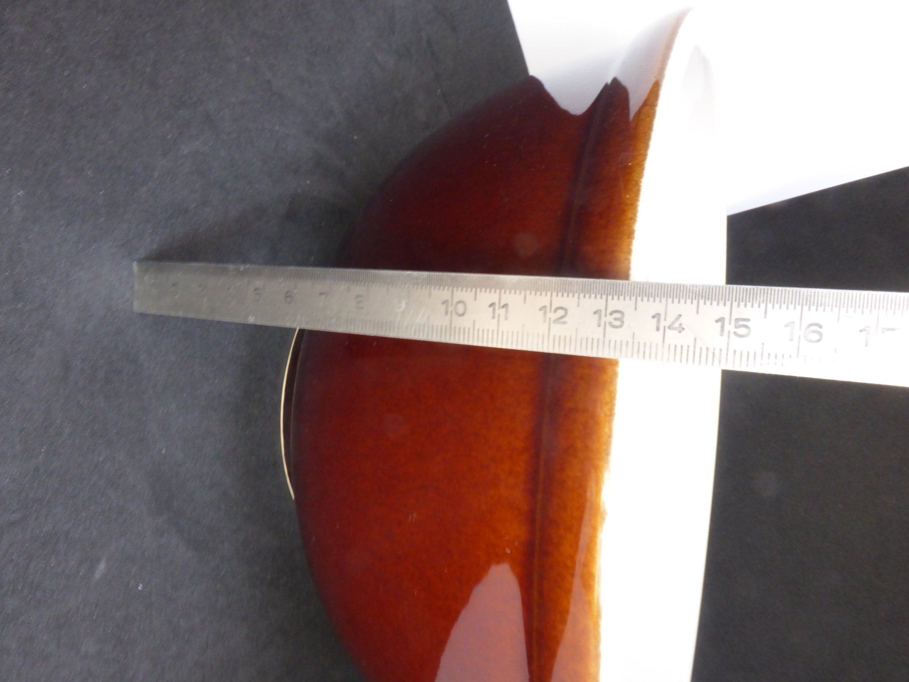 Rössler Ciotole: Rössler saladier diamètre 27 cm marron – Usato da Porrentruy venduto da Kim017 5