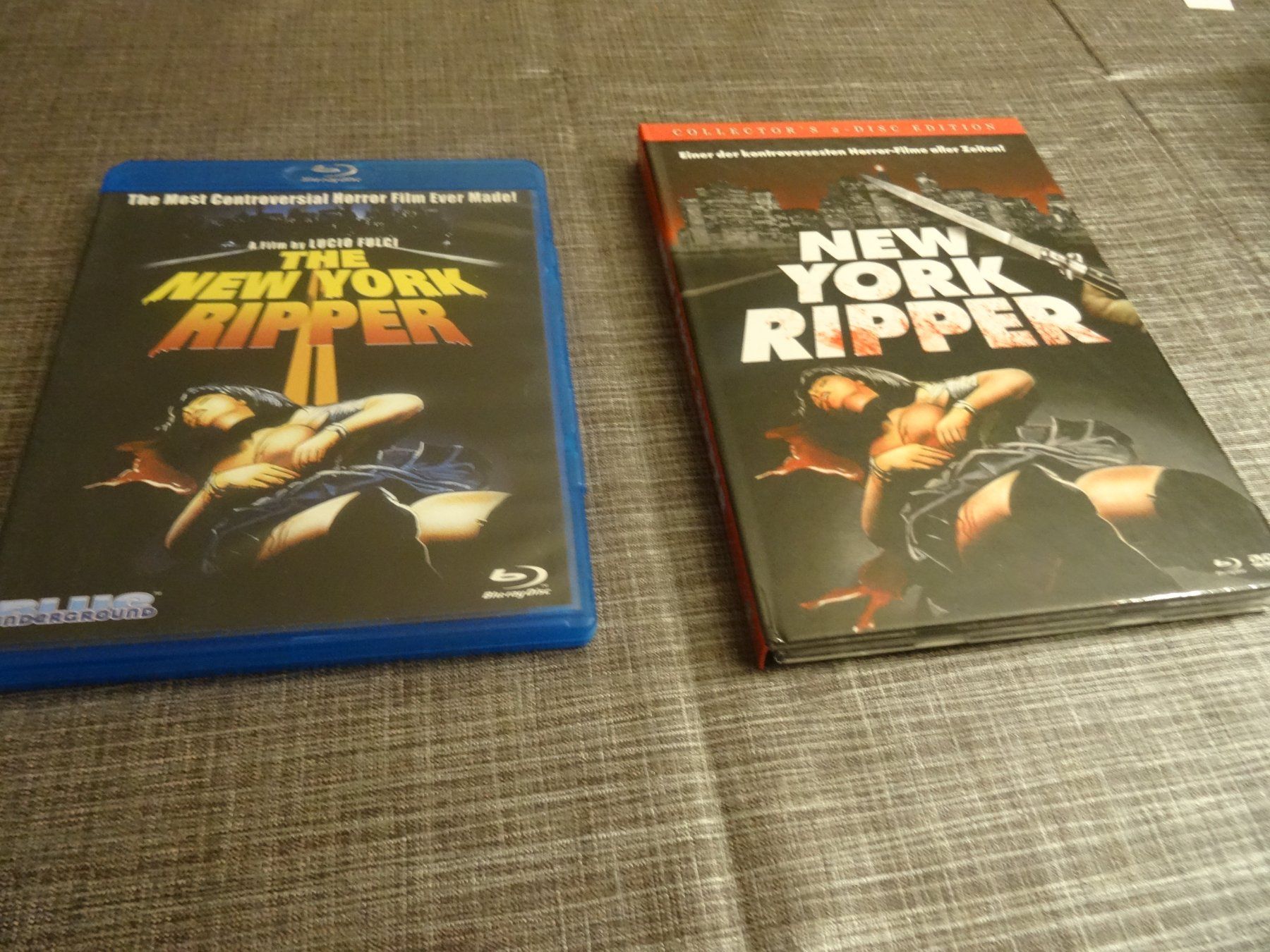Tutti i DVDs: New York Ripper - Blu-ray Mediabook – Usato da Olten venduto da Disc-Verkauf