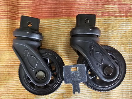 Carpisa Travel Bag Replacement Wheels (Pair) - new!