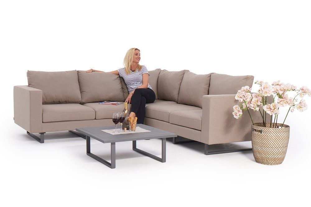 Sofas: Outdoor Gartenlounge sandbraun – Neu und originalverpackt aus Bern von rattan-lounge