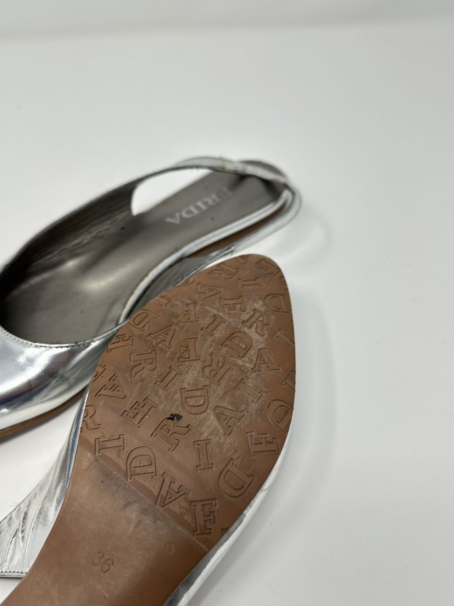 Scarpe da donna: Slingpumps von Frida, Silber, Gr. 36 – Usato da Luzern venduto da kim221080 3