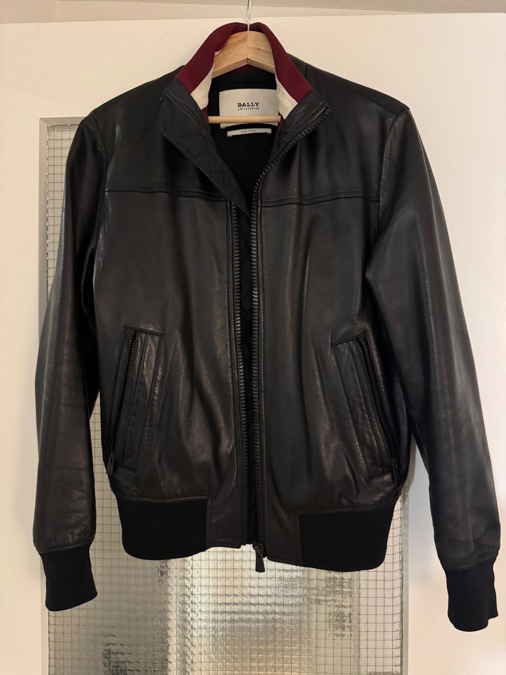 Bally Giacche: Bally Herren Lederjacke Grösse S – Usato da Olten venduto da benny.w