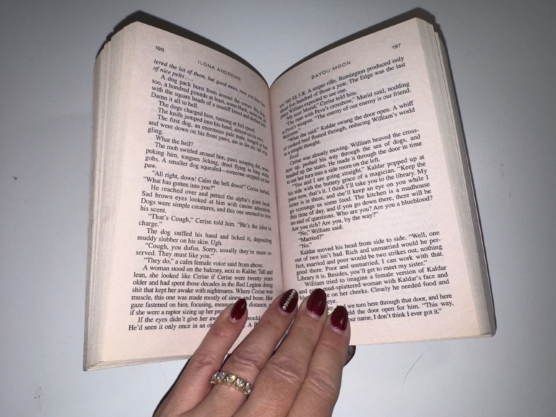 Bücher: NOVEL: Ilona Andrews, Bayou moon – Gebraucht aus Grosswangen von English_books 5