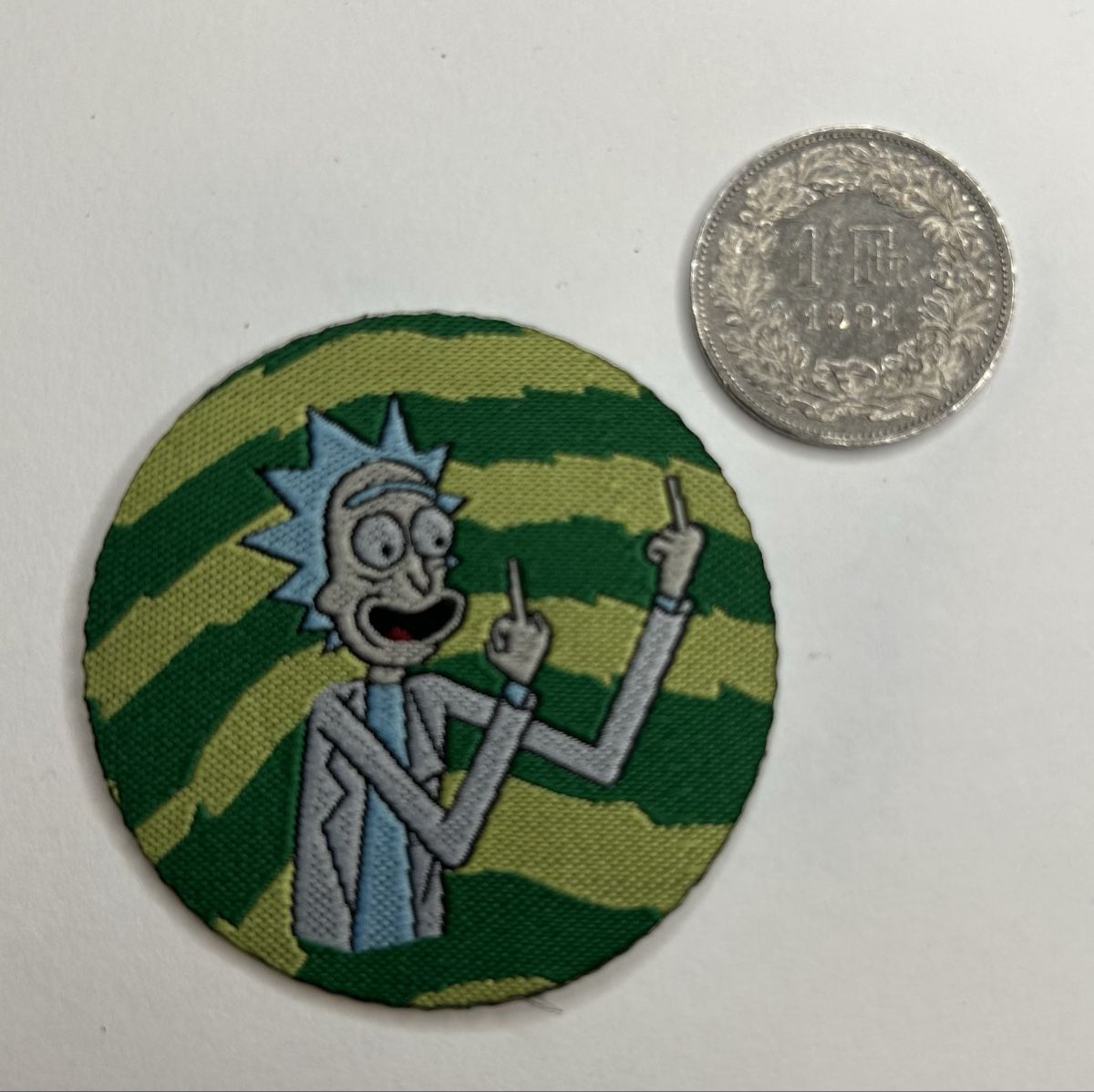 Placchette & Badge: Rick and Morty Aufnäher, Patch – Nuovo e nell'imballaggio originale da Münsingen venduto da dan_tw5r