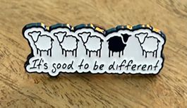 Pin Schaafe ' It's good to be different '