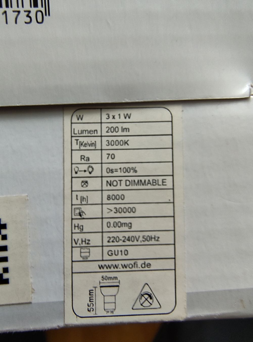 Pfister Lampadari & plafoniere: LED Spotlampe 2 Spot von Wofi – Nuovo e nell'imballaggio originale da Schachen LU venduto da retrogamer 5