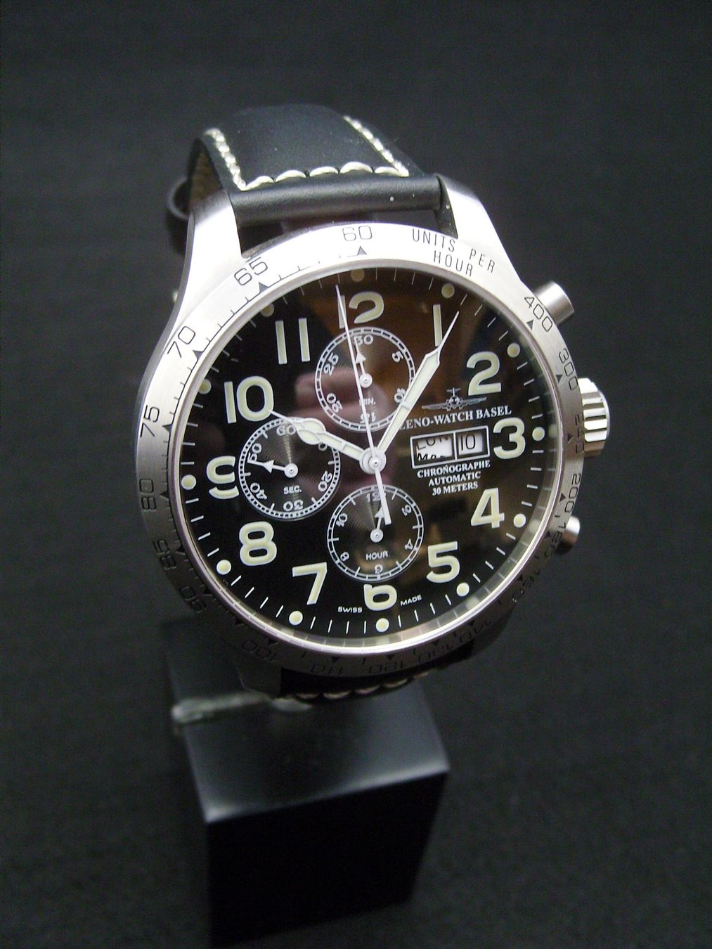 Zeno Orologi: Neuer Oversized Pilot Tachymeter Chrono Day-Date/ Automatik – Nuovo e nell'imballaggio originale da Mels venduto da niezie2002 1