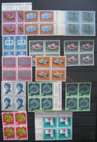PP Viererblöcke postfrisch aus den Jahren 1960 - 1963