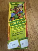 Karteibox Deutsch Klasse 3 - Übungen für Schüler top!